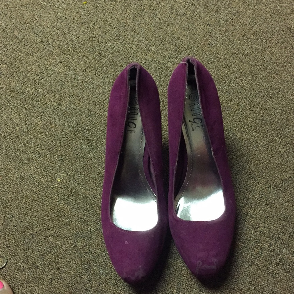 Purple heels